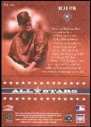 2002 Donruss Originals All-Stars #14 Nolan Ryan back image