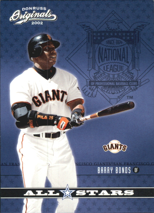 2002 Donruss Originals All-Stars #24 Barry Bonds