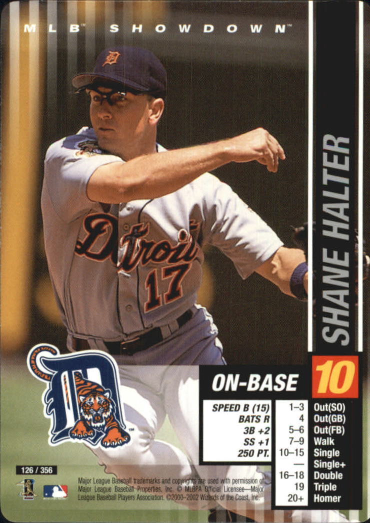 2002 MLB Showdown #126 Shane Halter