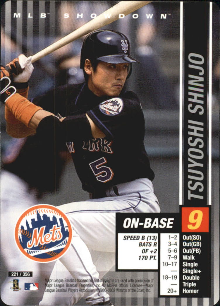 2002 MLB Showdown #221 Tsuyoshi Shinjo