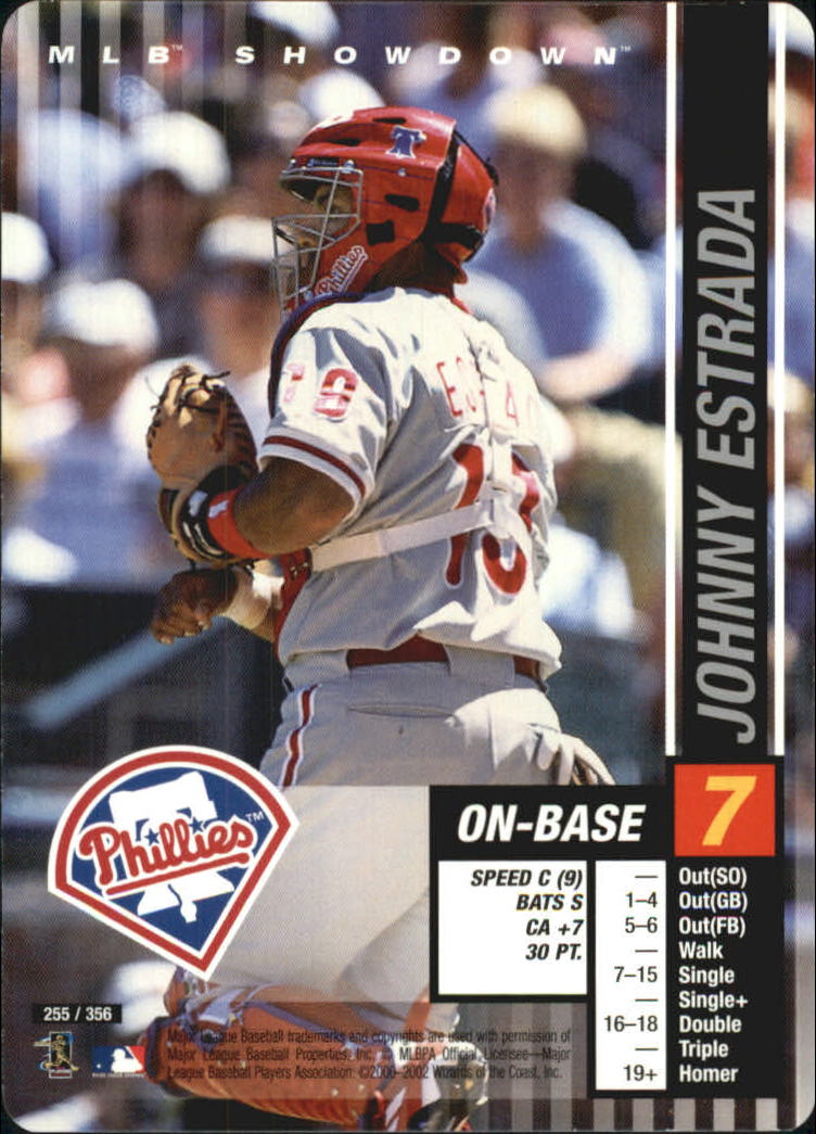 2002 MLB Showdown #255 Johnny Estrada