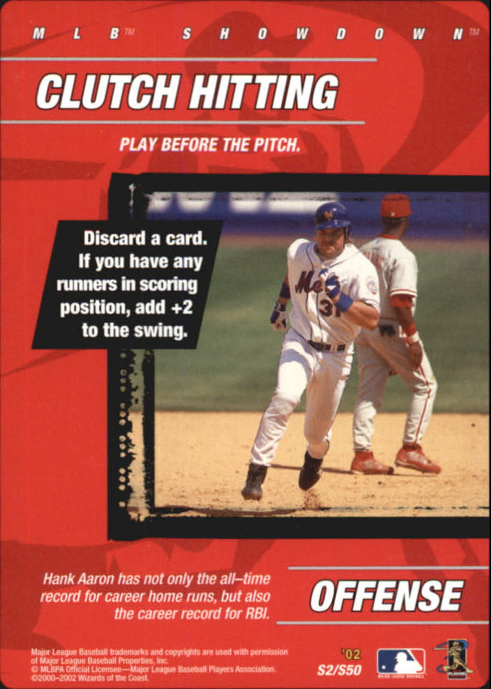 B1818- 2002 MLB Showdown BB Cards 251-356 +Inserts -You Pick- 15+ FREE US SHIP - Bild 111 von 208