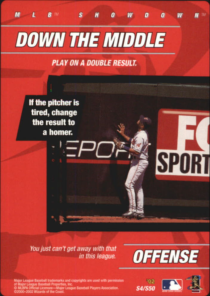 B1818- 2002 MLB Showdown BB Cards 251-356 +Inserts -You Pick- 15+ FREE US SHIP - Bild 115 von 208