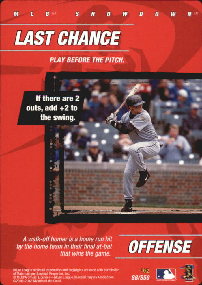 B1818- 2002 MLB Showdown BB Cards 251-356 +Inserts -You Pick- 15+ FREE US SHIP - Bild 123 von 208