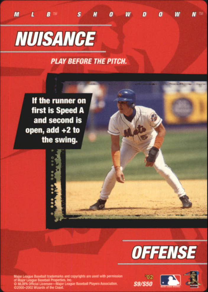 B1818- 2002 MLB Showdown BB Cards 251-356 +Inserts -You Pick- 15+ FREE US SHIP - Bild 125 von 208