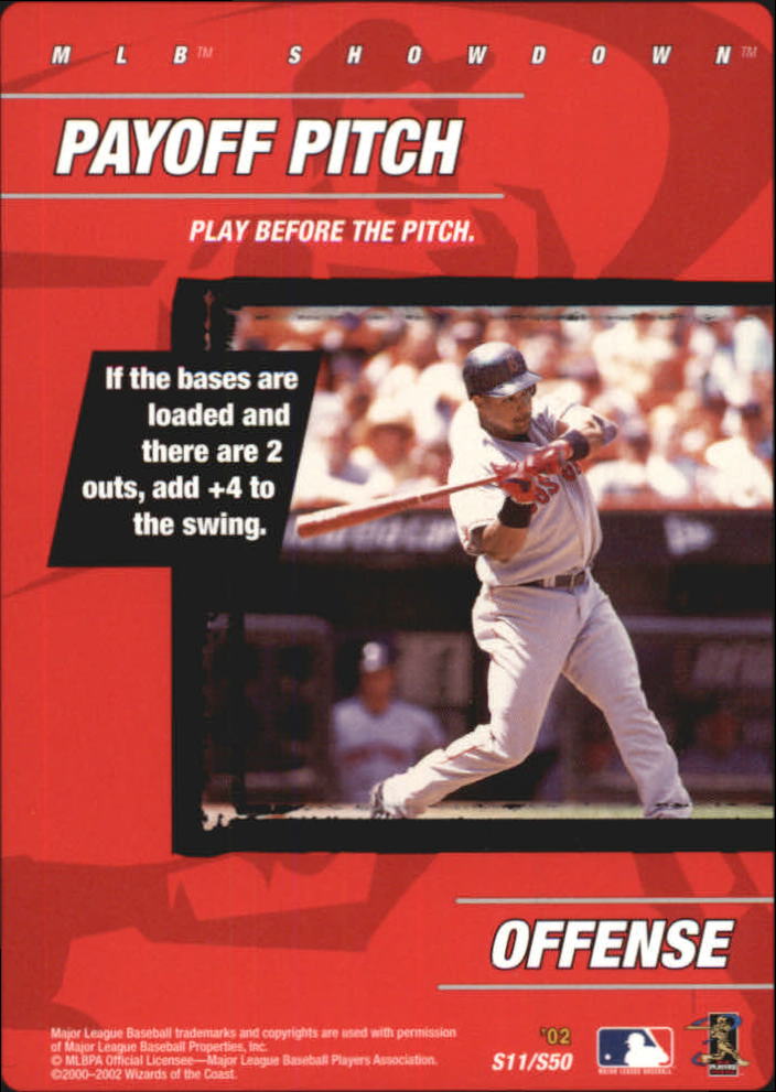 B1818- 2002 MLB Showdown BB Cards 251-356 +Inserts -You Pick- 15+ FREE US SHIP - Bild 129 von 208