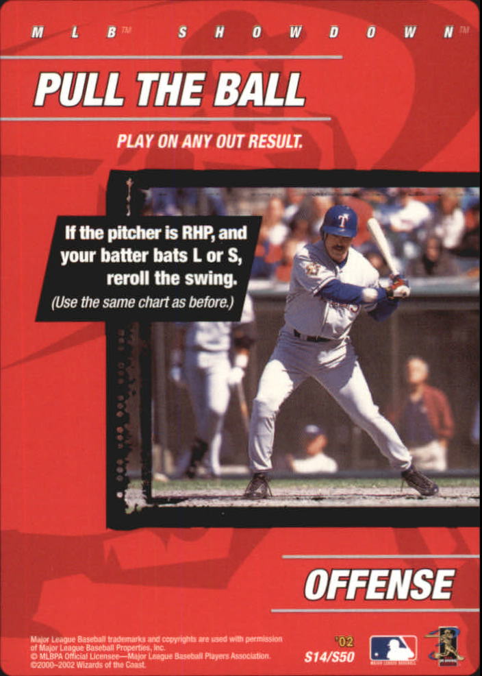 B1818- 2002 MLB Showdown BB Cards 251-356 +Inserts -You Pick- 15+ FREE US SHIP - Bild 135 von 208