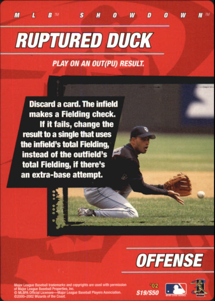 B1818- 2002 MLB Showdown BB Cards 251-356 +Inserts -You Pick- 15+ FREE US SHIP - Bild 145 von 208