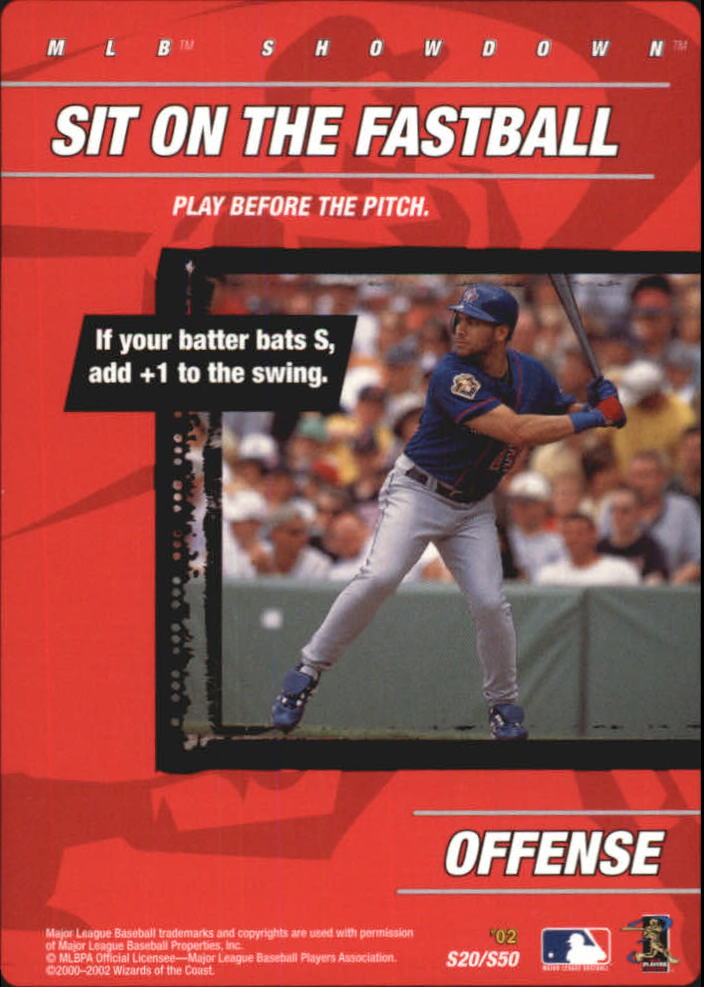 B1818- 2002 MLB Showdown BB Cards 251-356 +Inserts -You Pick- 15+ FREE US SHIP - Bild 147 von 208