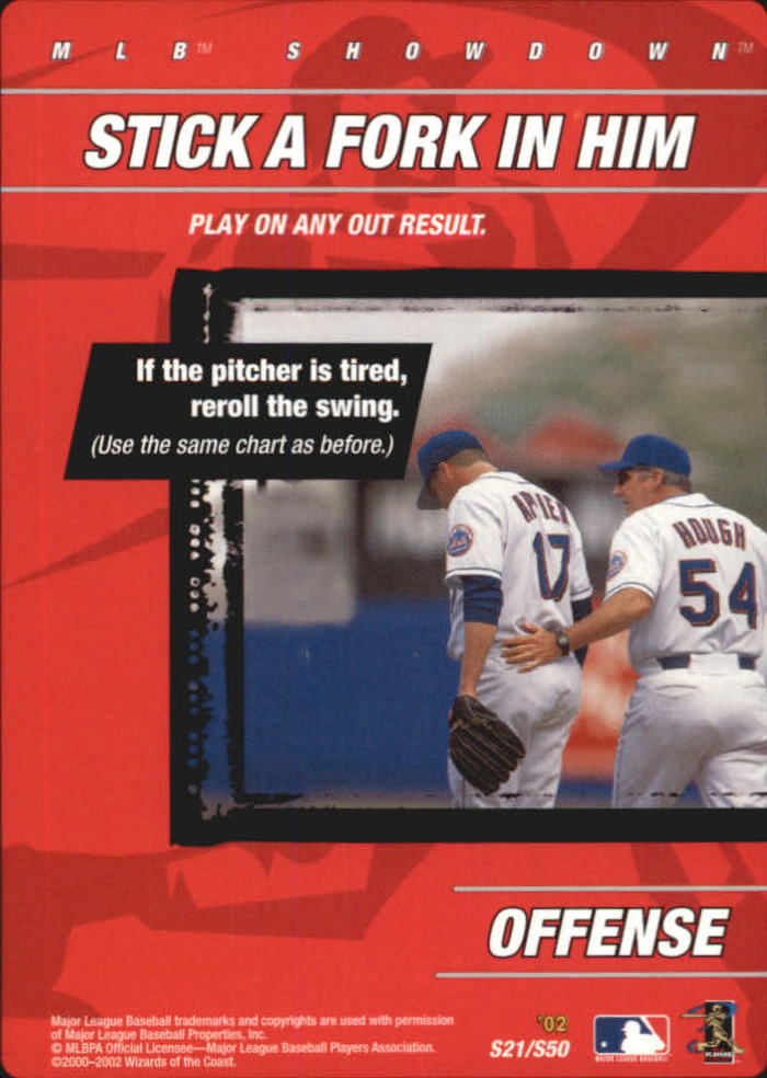 B1818- 2002 MLB Showdown BB Cards 251-356 +Inserts -You Pick- 15+ FREE US SHIP - Bild 149 von 208