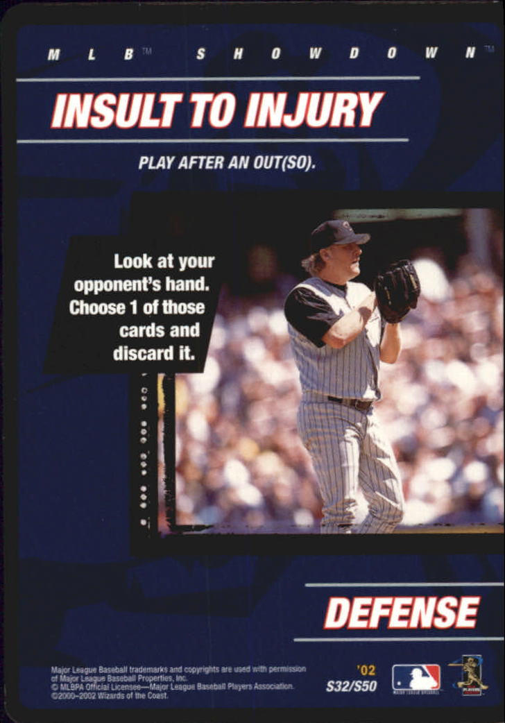B1818- 2002 MLB Showdown BB Cards 251-356 +Inserts -You Pick- 15+ FREE US SHIP - Bild 171 von 208