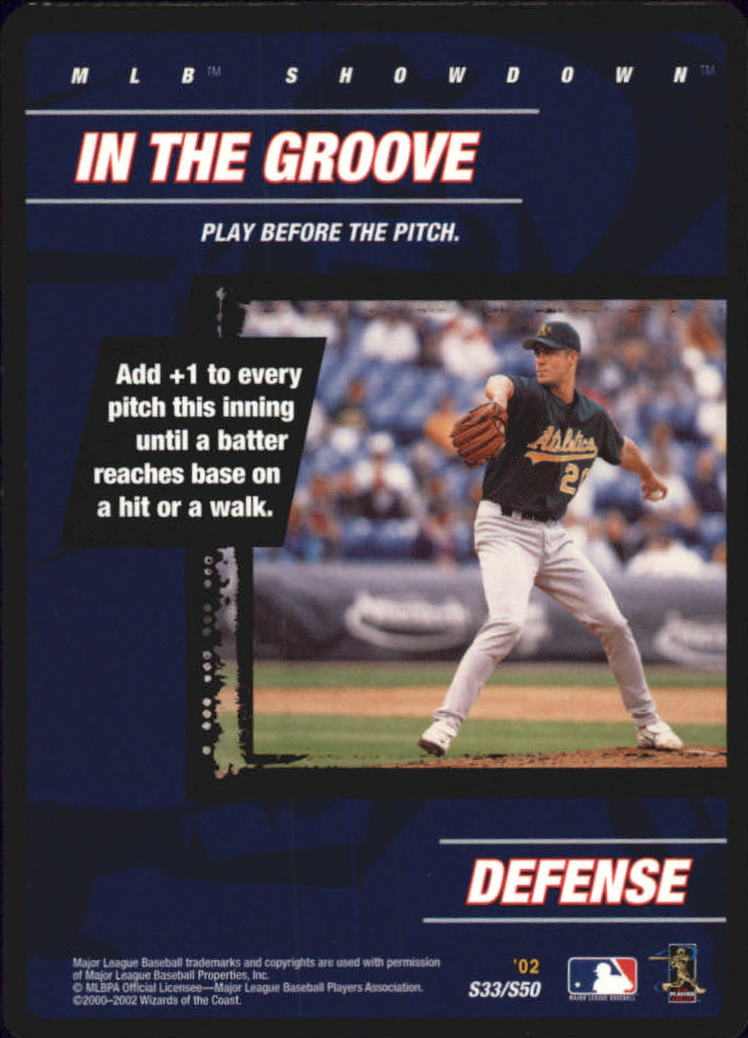 2002 MLB Showdown Strategy #S33 In the Groove/M.Mulder
