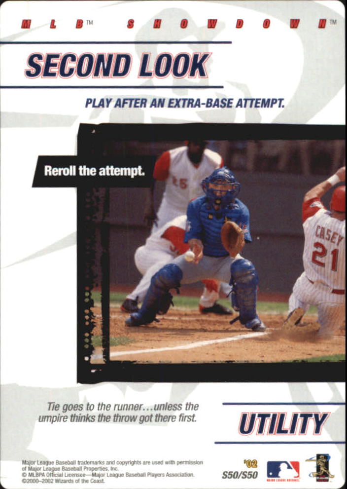 2002 MLB Showdown Strategy #S50 Second Look/S.Casey
