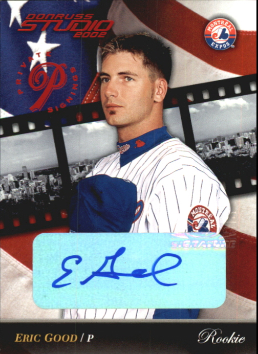 2002 Studio Private Signings #256 Eric Good ROO/200