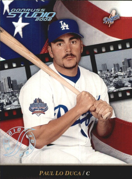 2002 DONRUSS PAUL LO DUCA LOS ANGELES DODGERS #129