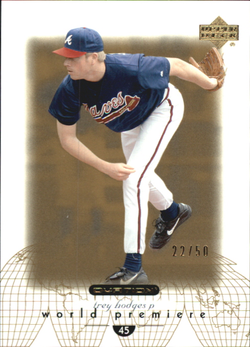 2002 Upper Deck Ovation Standing Ovation #152 Trey Hodges WP