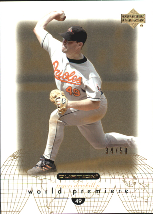 2002 Upper Deck Ovation Standing Ovation #154 Travis Driskill WP