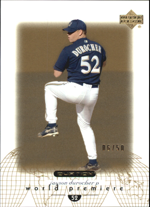 2002 Upper Deck Ovation Standing Ovation #168 Jayson Durocher WP