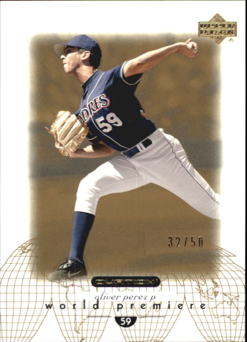 2002 Upper Deck Ovation Standing Ovation #171 Oliver Perez  WP