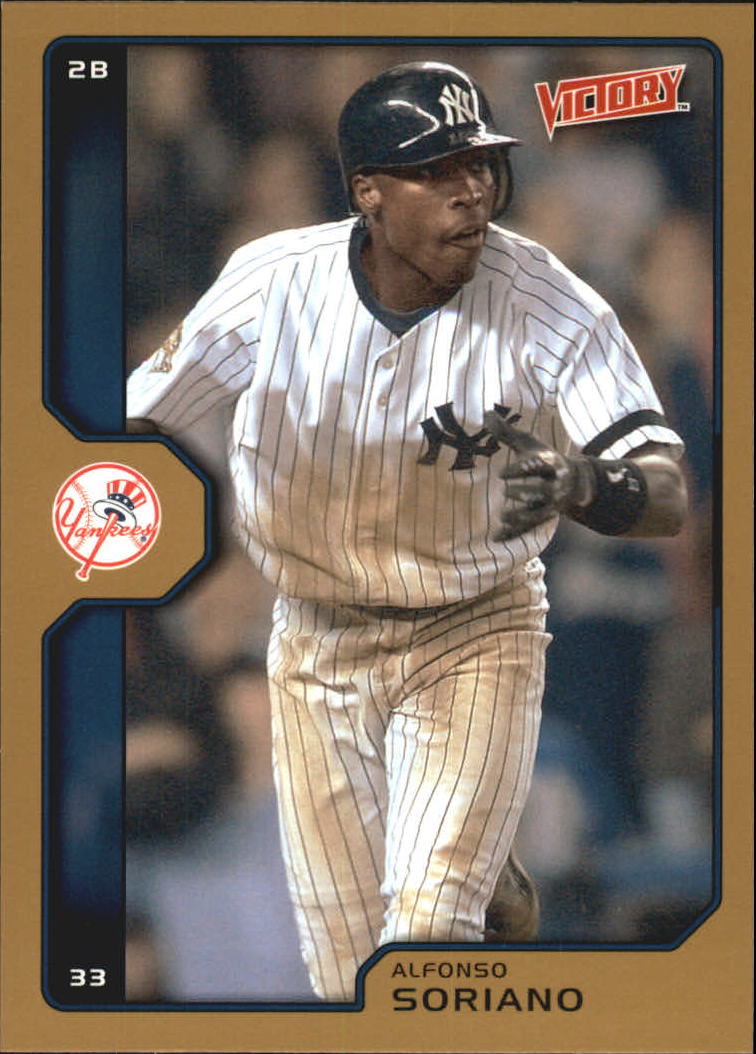 2002 Upper Deck Victory Gold #221 Alfonso Soriano