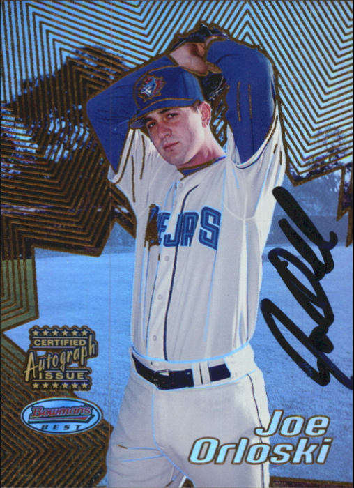 2002 Bowman's Best Gold #118 Joe Orloski AU