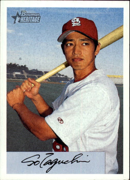 So Taguchi autographed Baseball Card (St. Louis Cardinals) 2002