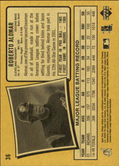 B5592- 2002 Upper Deck Vintage BB # S 1-200 + Rookies -du Pick- 15 + Free US - Bild 67 von 351
