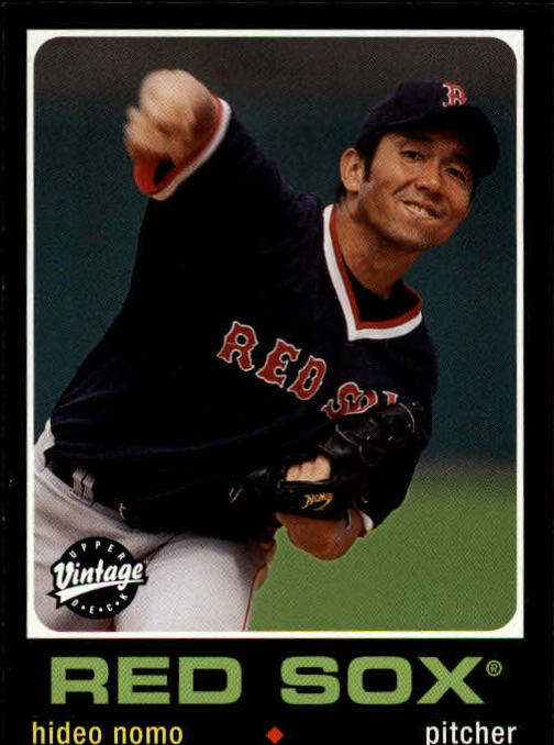 Hideo Nomo cards (1996-2005) Dodgers Red Sox Rays Mets Brewers - You Choose - Picture 20 of 23