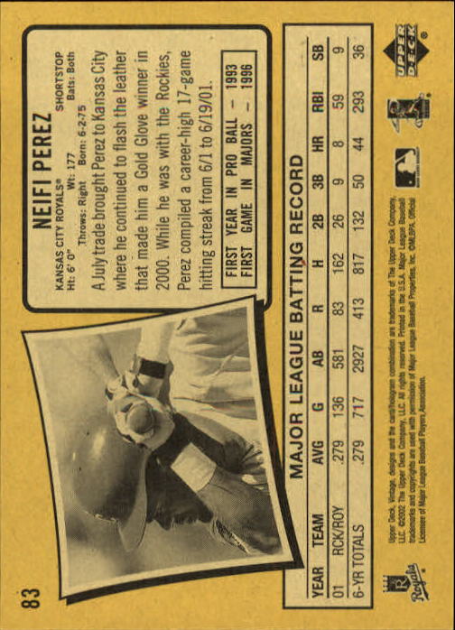 B5592- 2002 Upper Deck Vintage BB # S 1-200 + Rookies -du Pick- 15 + Free US - Bild 151 von 351