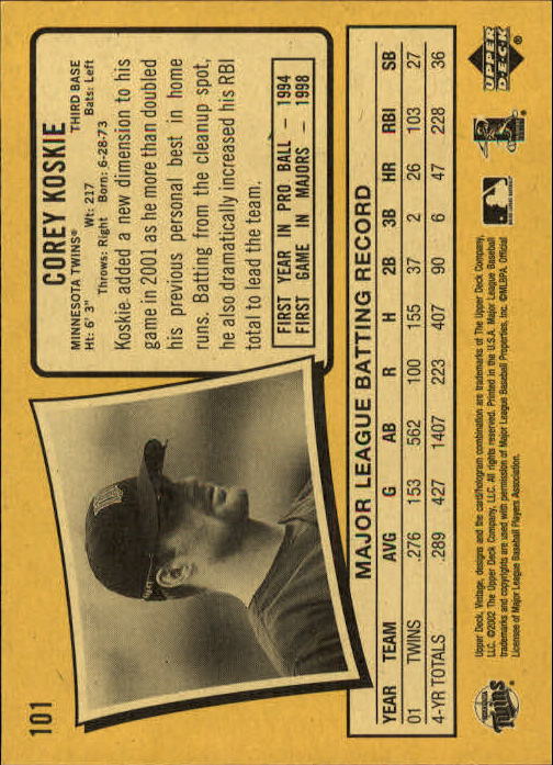 B5592- 2002 Upper Deck Vintage BB # S 1-200 + Rookies -du Pick- 15 + Free US - Bild 187 von 351