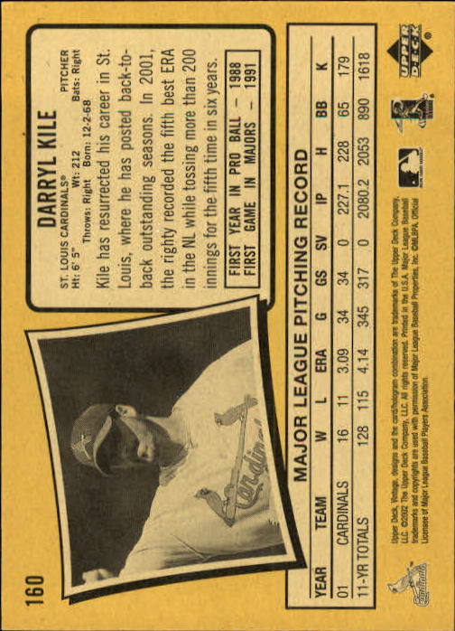 B5592- 2002 Upper Deck Vintage BB # S 1-200 + Rookies -du Pick- 15 + Free US - Bild 281 von 351