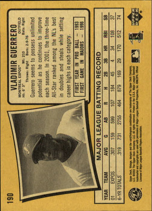 B5592- 2002 Upper Deck Vintage BB # S 1-200 + Rookies -du Pick- 15 + Free US - Bild 333 von 351