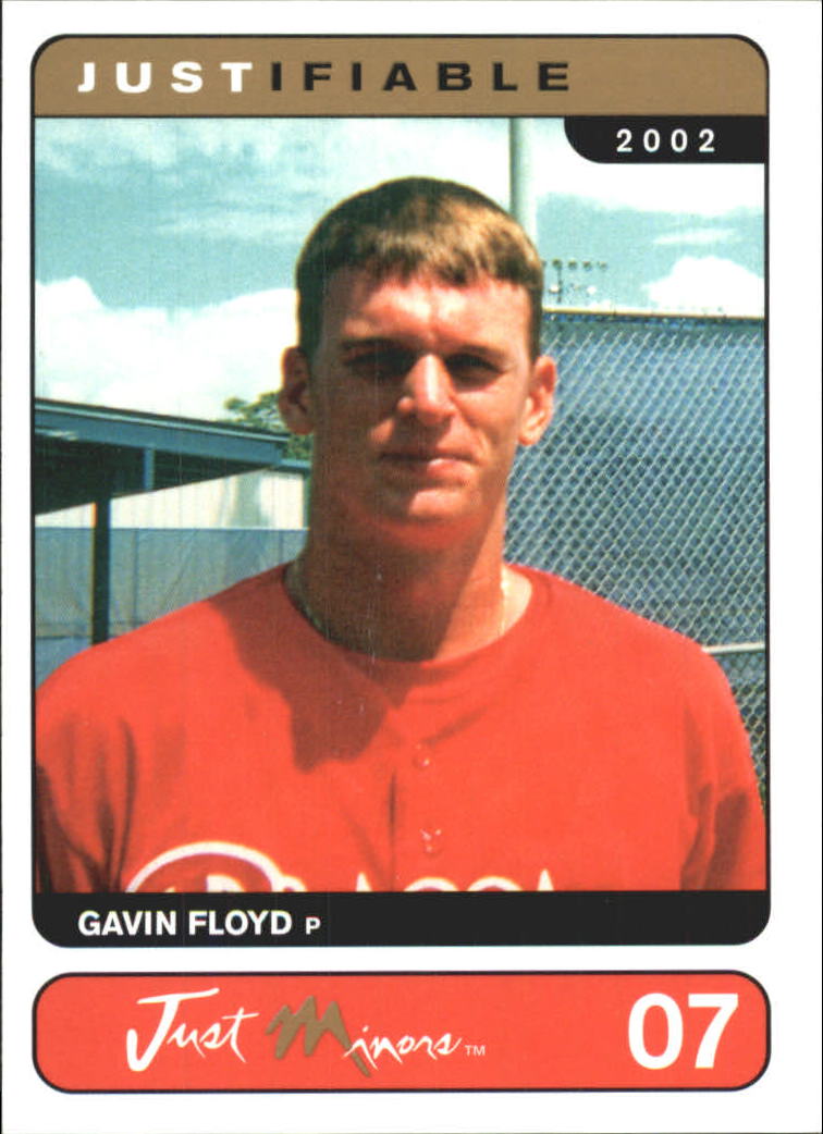 2002-03 Justifiable #7 Gavin Floyd