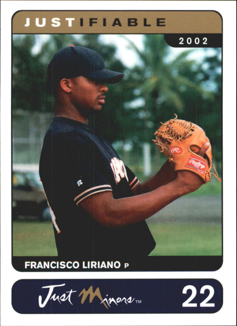 2002-03 Justifiable #22 Francisco Liriano