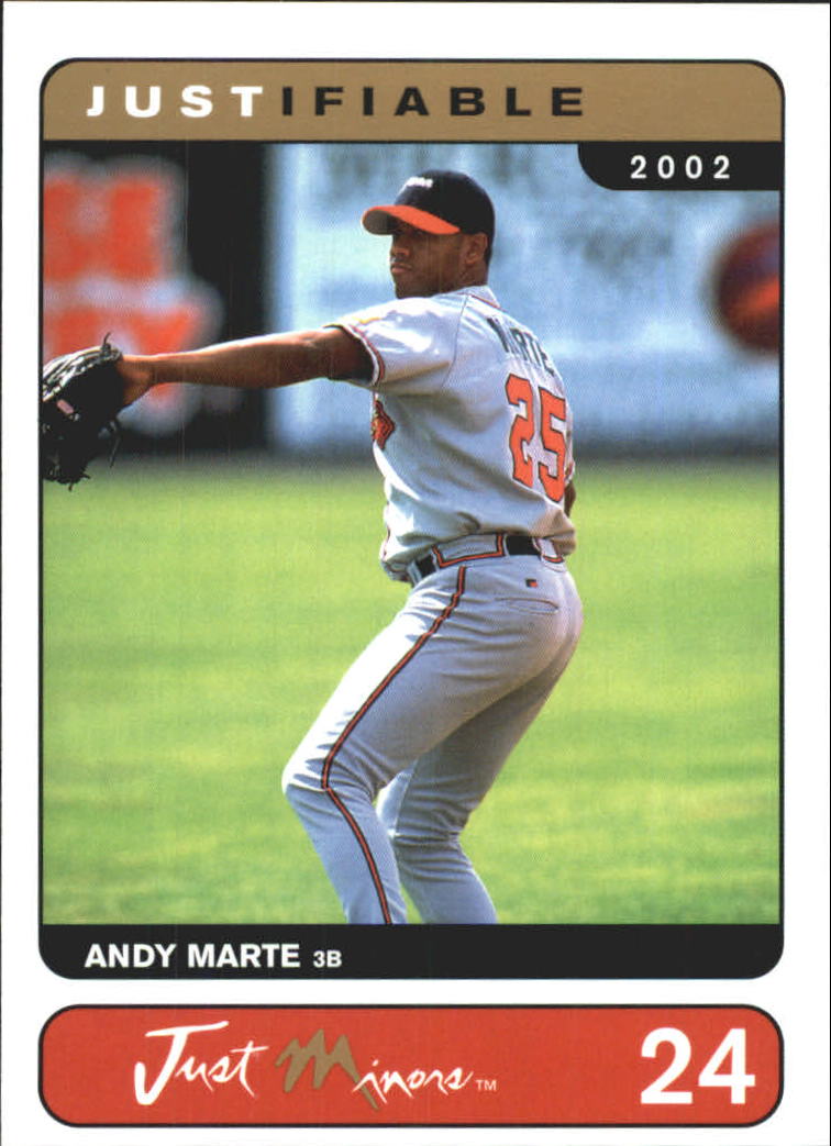 2002-03 Justifiable #24 Andy Marte