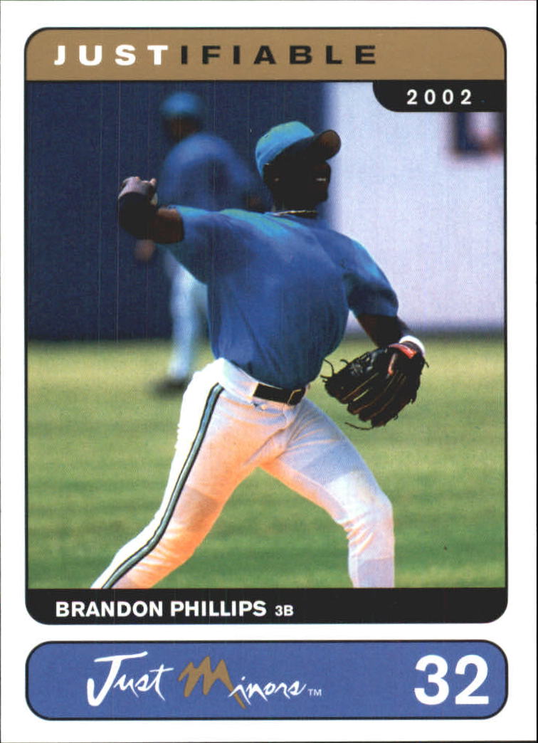 2002-03 Justifiable #32 Brandon Phillips