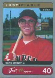 2002-03 Justifiable Silver #40 David Wright