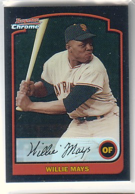 2003 Bowman Chrome Refractors #351 Willie Mays