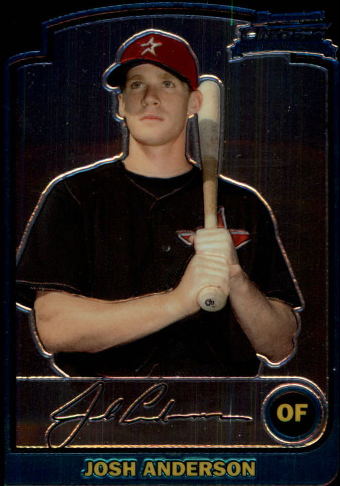 2003 Bowman Chrome Draft Baseball Card #68 Josh Anderson ...