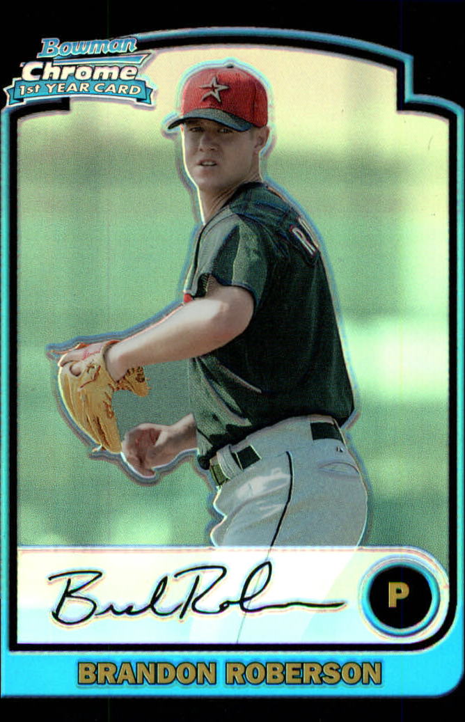2003 Bowman Chrome Draft Refractors #115 Brandon Roberson