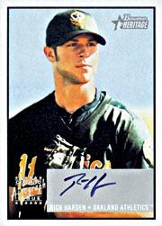 2003 Bowman Heritage Signs of Greatness #RH Rich Harden