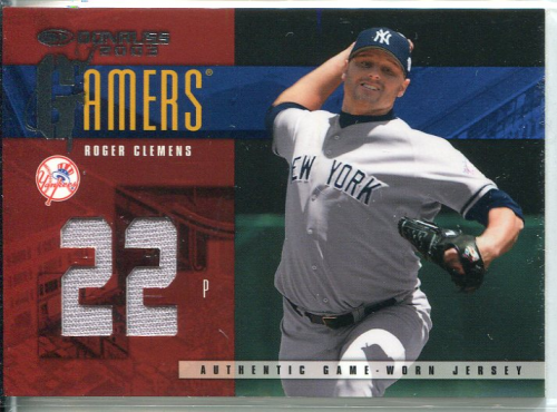 Roger Clemens 2003 New York Yankees Game Worn Jersey