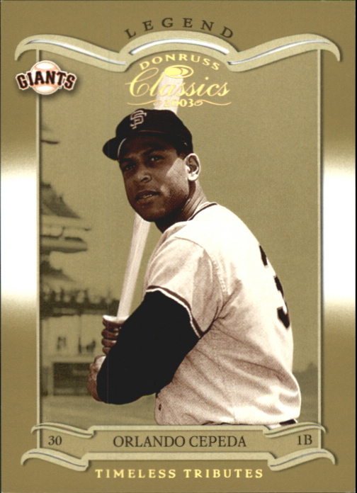 Tarjetas ""insertadas y paralelas"" de béisbol Donruss Classics 2003 - Imagen 9 de 10
