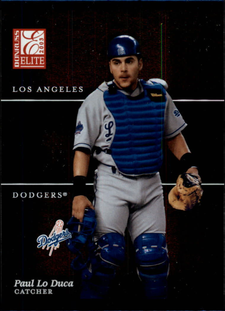 2003 Donruss Classics ~ #63 Paul Lo Duca ~ LOS ANGELES DODGERS