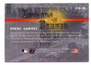2003 Donruss Signature Legends of Summer Autographs #38 Steve Garvey back image