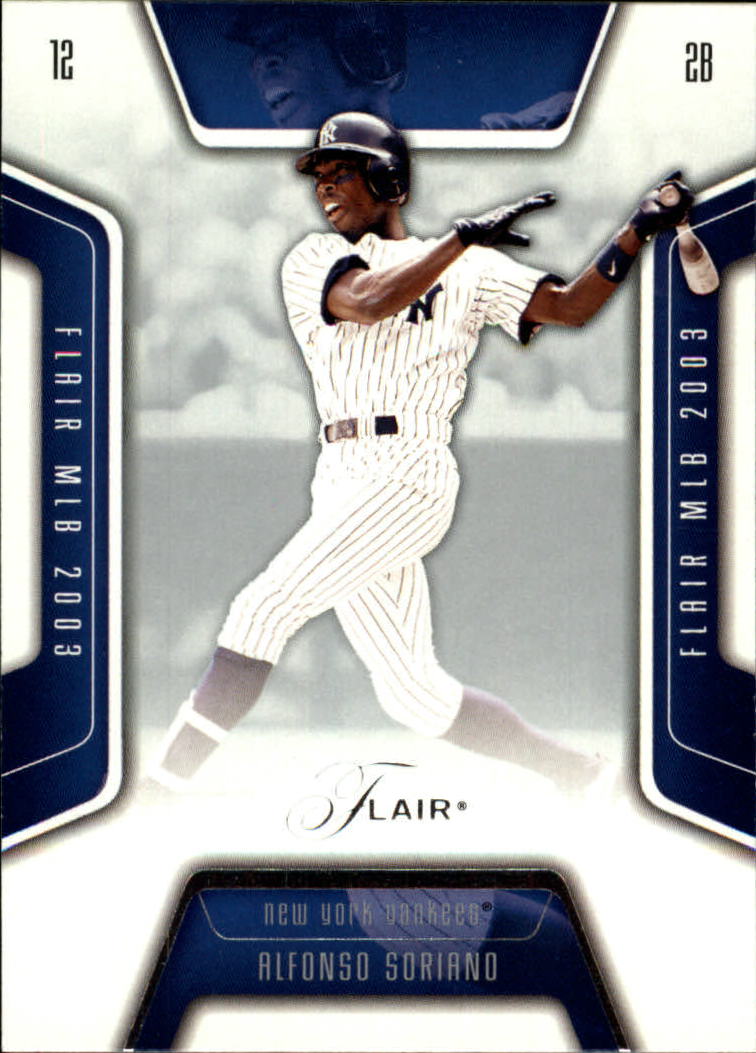 2003 Flair #56 Alfonso Soriano