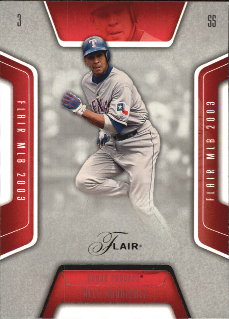 2003 Flair Collection Row 1 #47 Alex Rodriguez