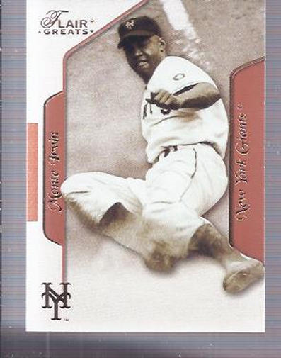 2003 Flair Greats #40 Monte Irvin