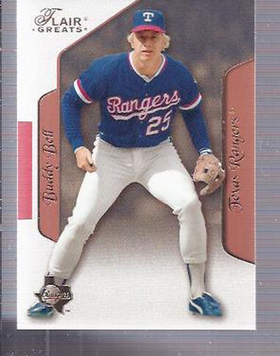 2003 FLAIR GREATS BASEBALL ASSORTED SINGLES U-PICK - Picture 120 of 203