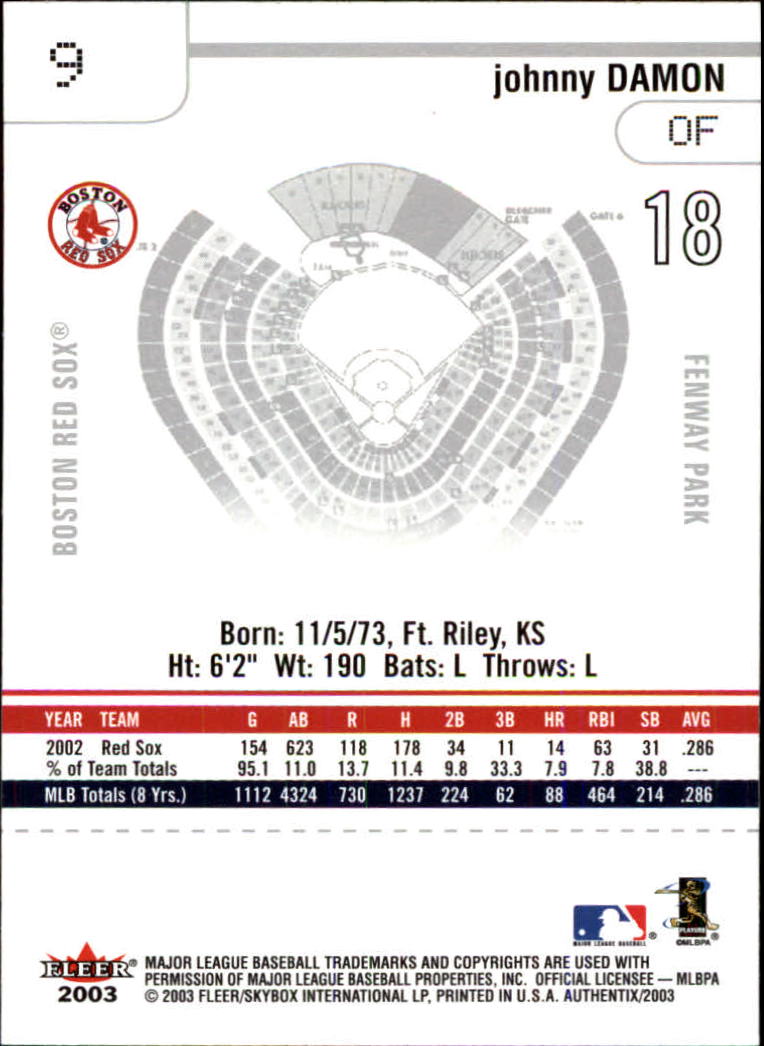 A5364- 2003 Fleer Authentix BB # S 1-170 + Einsätze -du Pick- 15 + Gratis US - Bild 15 von 201